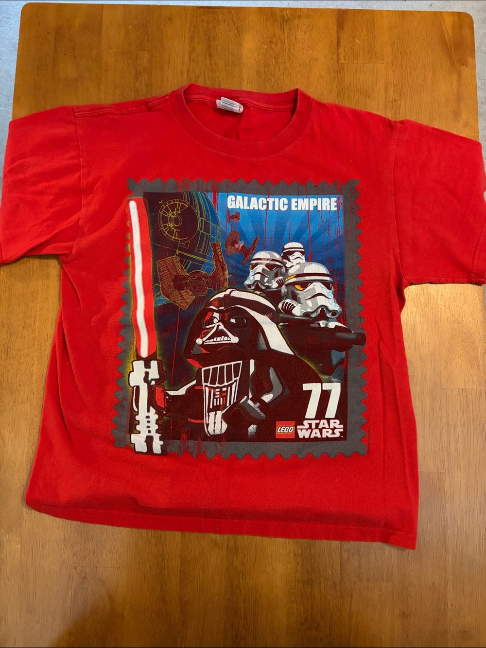 Lego Red Galactic Empire Graphic T-Shirt